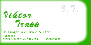 viktor trapp business card